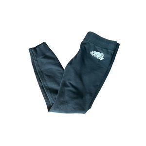 Roots Black Joggers Size Small